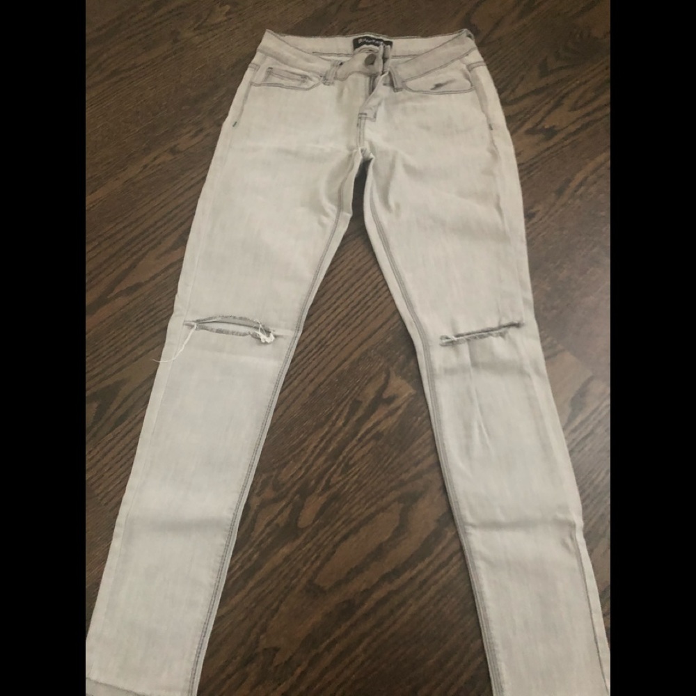 Light gray jeans